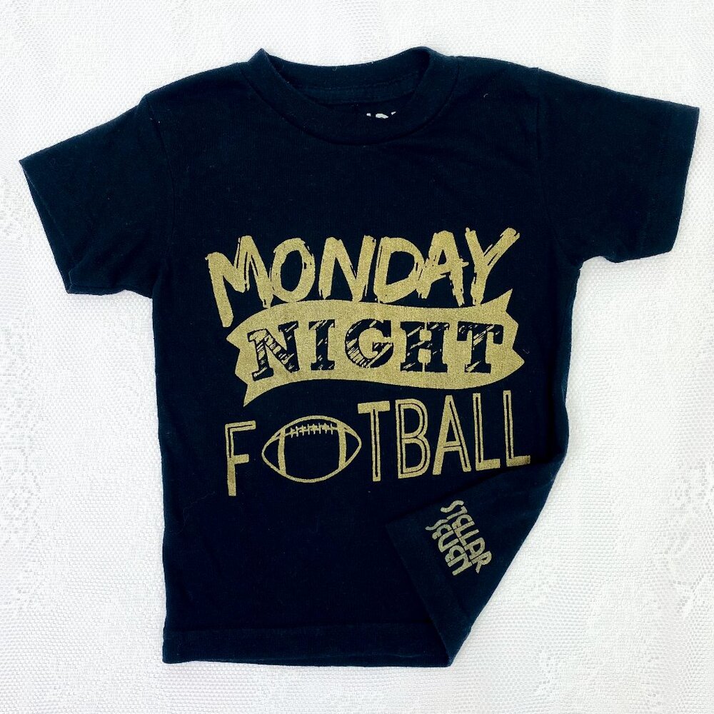 Toddler Football Shirt MONDAY NIGHT FOOTBALL Fan T-Shirt Size 2T